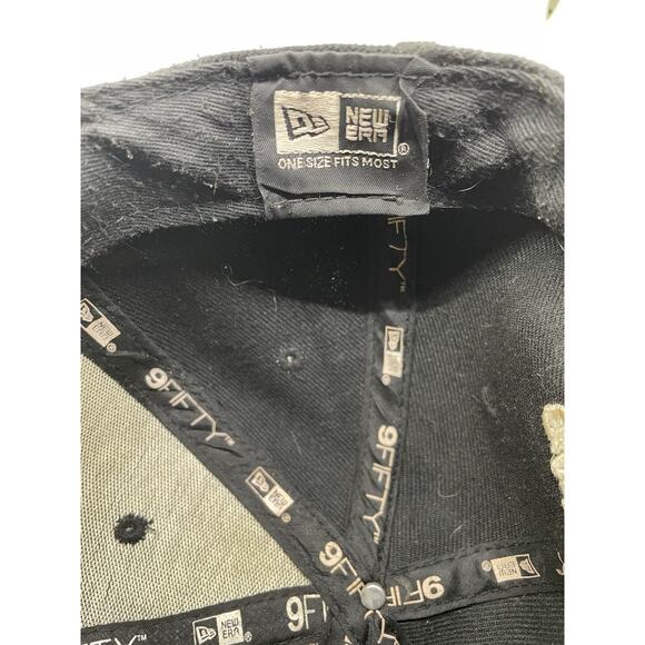 Carlton 9FIFTY A-FRAME Black Classic Flat Peak Official aFL - Picture 8 of 8